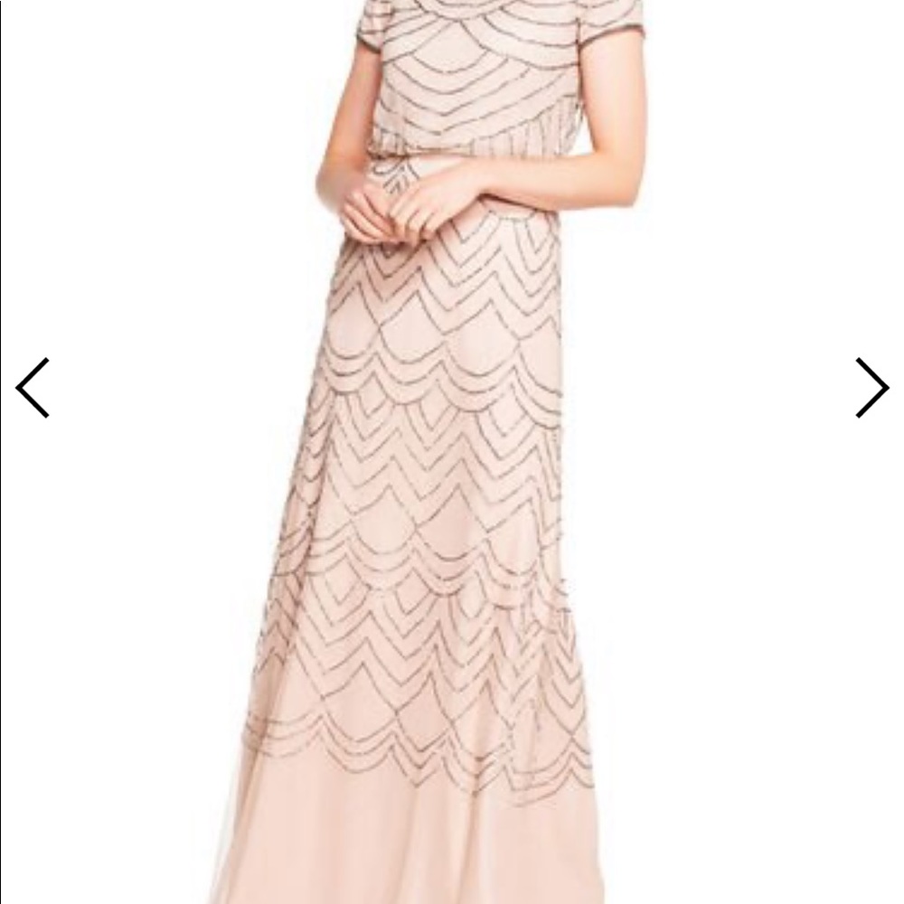 Adrianna Papell Beaded Gown